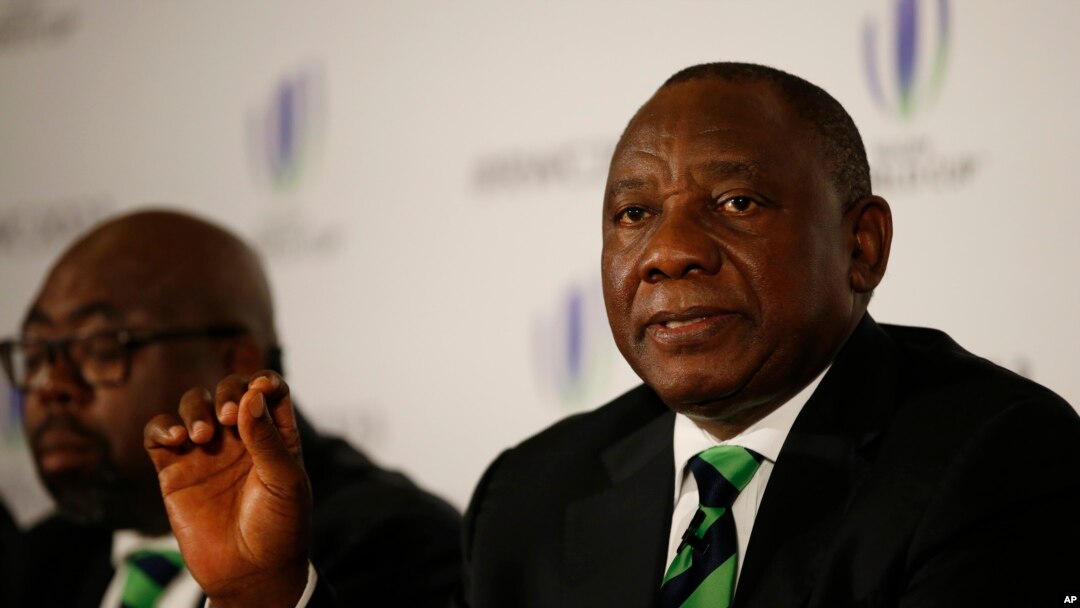  Icegera ca Prezida wa Afrika y'epfo, Cyril Ramaphosa 