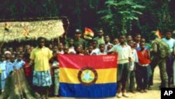 Apoiantes da FLEC, em Cabinda