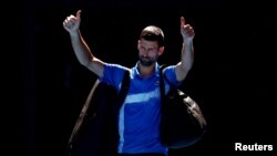 Novak Đoković posle meča na Australijan openu u Melburnu (Foto: Reuters/Edgar Su)