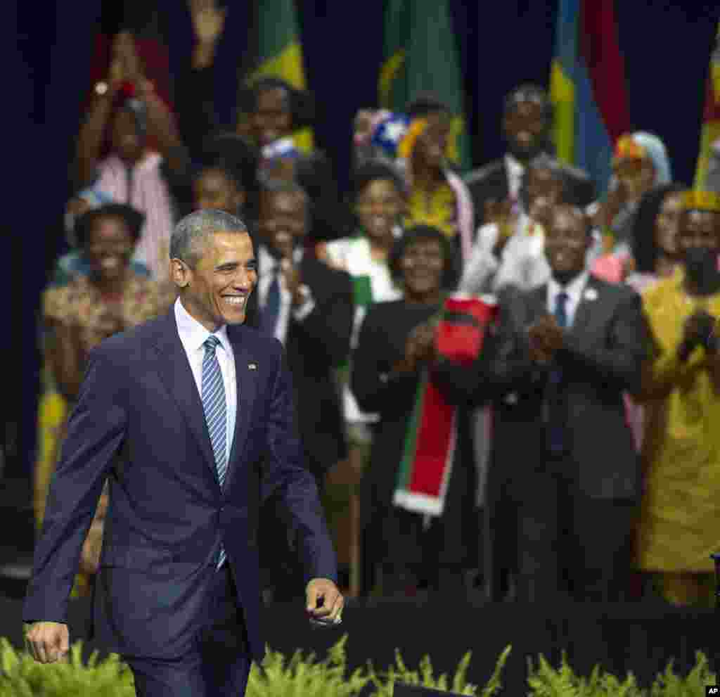Kulanka Obama iyo Dhalinyarada Africa