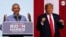 El expresidente demócrata Barack Obama y el presidente republicano Donald Trump protagonizaron el miércoles, 21 de octubre de 2020, sendos actos de campaña de cara a los comicios del próximo 3 de noviembre.