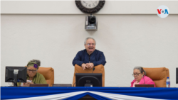 El presidente del parlamento de Nicaragua, Gustavo Porras. Foto Houston Castillo, VOA.