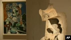 The works, now on exhibit at the Virginia Museum of Fine Arts, represent every media and style artist Pablo Picasso ever worked in.