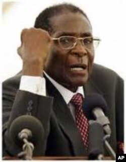 Le président zimbabwéen Robert Mugabe