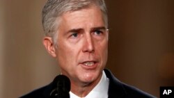 Judge Neil Gorsuch sabon alkalin kotun koli da Trump ya nada jiya