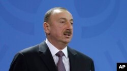 Rights groups accuse the government of Azerbaijan President Ilham Aliyev of launching a campaign to silence opposition since he was elected to a third presidential term in 2013. 