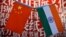 资料照：中国与印度国旗