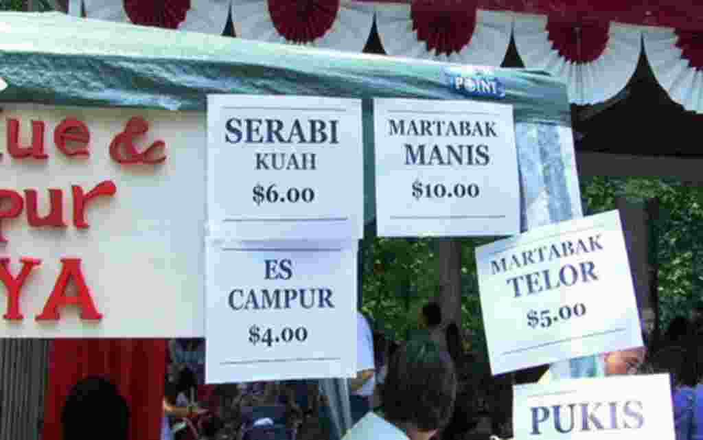 Bazaar HUT RI ke-65 di Washington