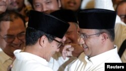 Anies Baswedan dan Sandiaga Uno