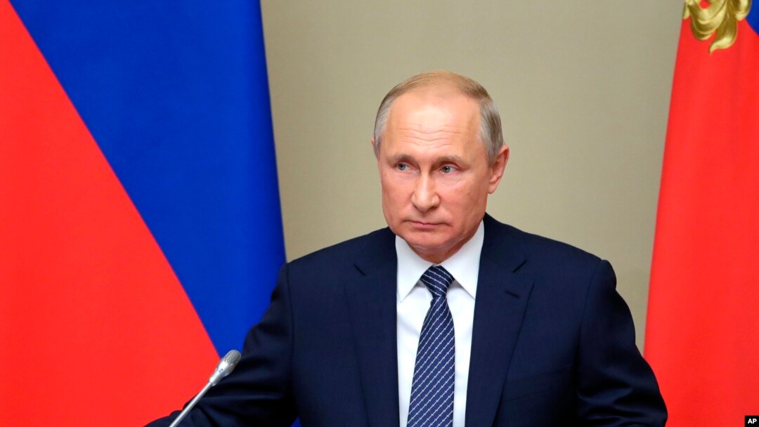 Presiden Rusia Vladimir Putin 