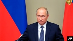 Presiden Rusia Vladimir Putin 