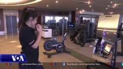 Një pasqyrë e teknologjisë së lartë sjell palestrën në shtëpi