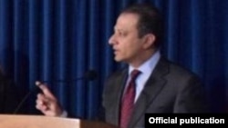 Preet Bharara, fiscal del Distrito Sur de Estados Unidos, anunció la acusación contra los policías hondureños.