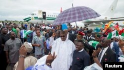 Le président nigérien Muhammadu Buhari à Calabar, Nigeria, 20 octobre 2015. (REUTERS/Stringer/Files)