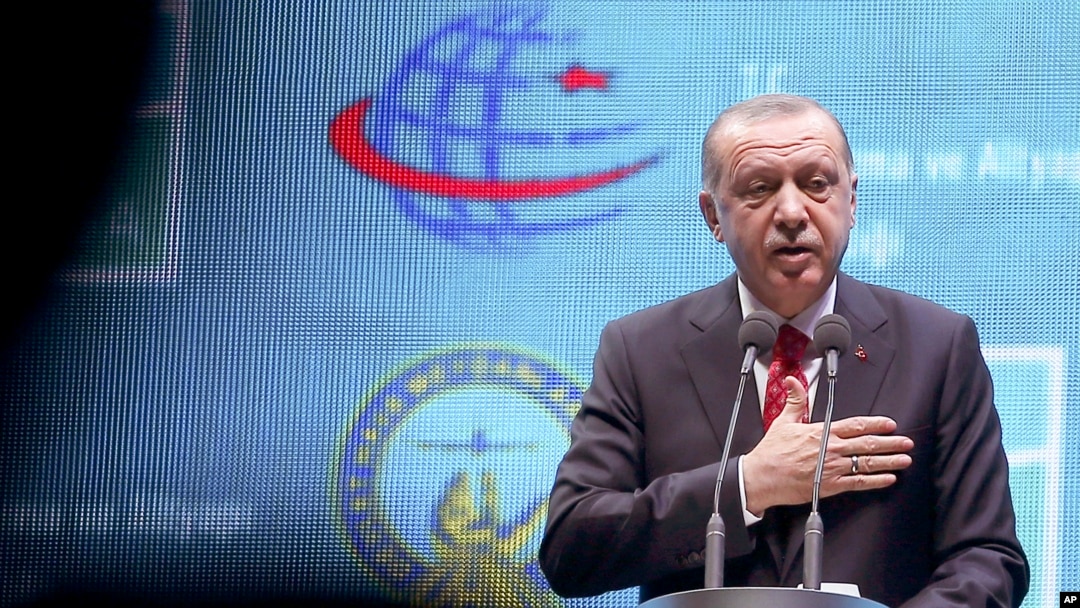 Presiden Turki, Recep Tayyip Erdogan di Istanbul, 29 Oktober 2018.