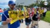 Familiares de manifestantes del 11J, exiliados en Miami, que aún continúan arrestados en Cuba pidieron la "libertad inmediata" porque "no cometieron ningún delito".
