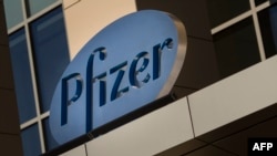 Trụ sở công ty Pfizer tại Cambridge, Massachusetts (ảnh chụp ngày 18/3/2017)