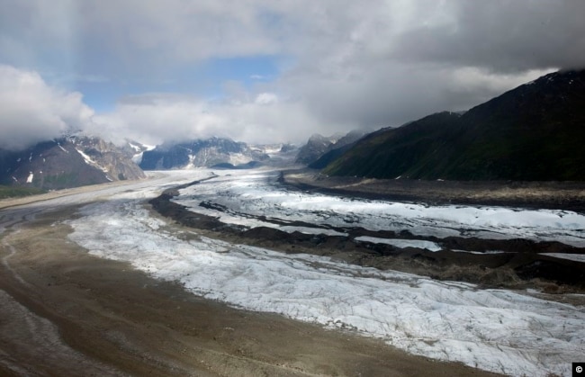 Alaska's Ruth Glacier in Denali National Park.