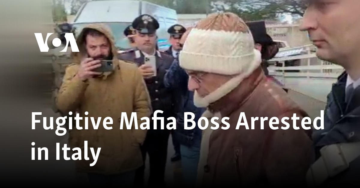 Fugitive Mafia Boss Arrested in Italy