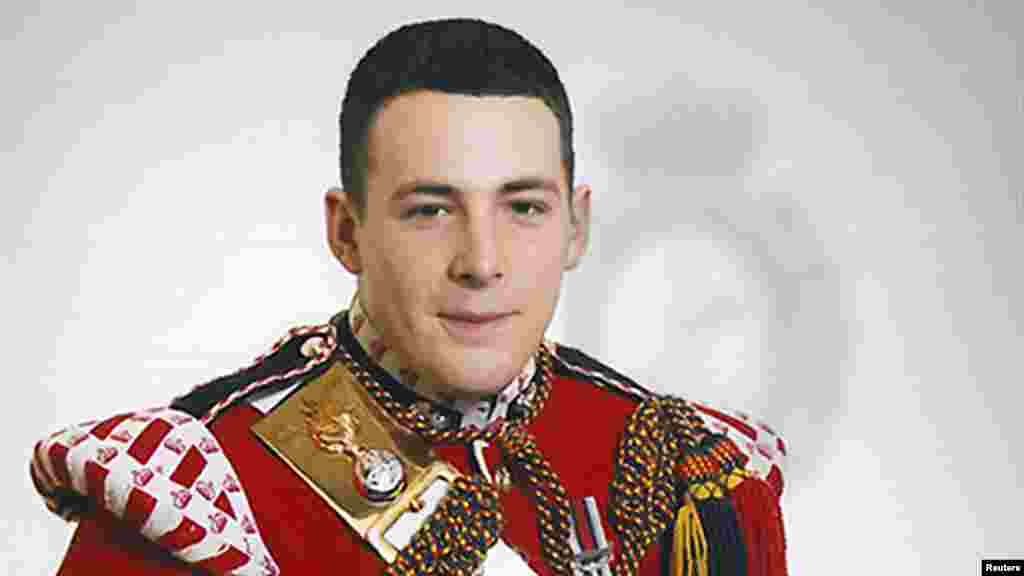 Lee Rigby, of the British Army's 2nd Battalion The Royal Regiment of Fusiliers, was killed May 22 in an attack by two men in Woolwich, London.