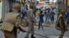 Aksi Protes Mencekam Kashmir-India untuk Hari Ketiga