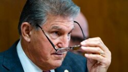 Sen. Joe Manchin, D-W.Va., a key holdout vote on President Joe Biden's domestic agenda, chairs a hearing of the Senate Energy and Natural Resources Committee, at the Capitol in Washington, Oct. 19, 2021.