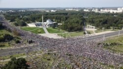 Protestë në Minsk