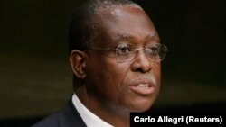 L'ancien vice-président angolais Manuel Vicente, le 1er cotobre 2015 aux Nations unies à New York, Etats-Unis. (Photo: Carlo Allegri/Reuters)
