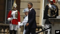 Obama en Angleterre