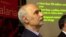 FILE - Greek scientist Fotis C. Kafatos, then the director-general of the European Molecular Biology Laboratory, addresses a press conference in London, Oct. 2, 2002. 