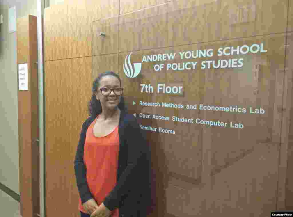 Angela de Sá participante angolana Mandela Washington Fellowship. Está na Universidade de Geórgia