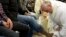 Pope Francis washes the foot of a prisoner at Casal del Marmo youth prison in Rome March 28, 2013.