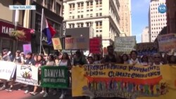 New York'ta Gençler İklim İçin Sokaklardaydı