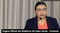 Janine Lélis, ministra de trabajo y justicia de Cabo Verde. [Foto: Cortesía del Gobierno de Cabo Verde]