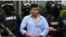Sergio Mejía Duarte, alias 'El Compa', siendo escoltado, por miembros de las Fuerzas Especiales Tigres, luego de su arresto en Amarateca.