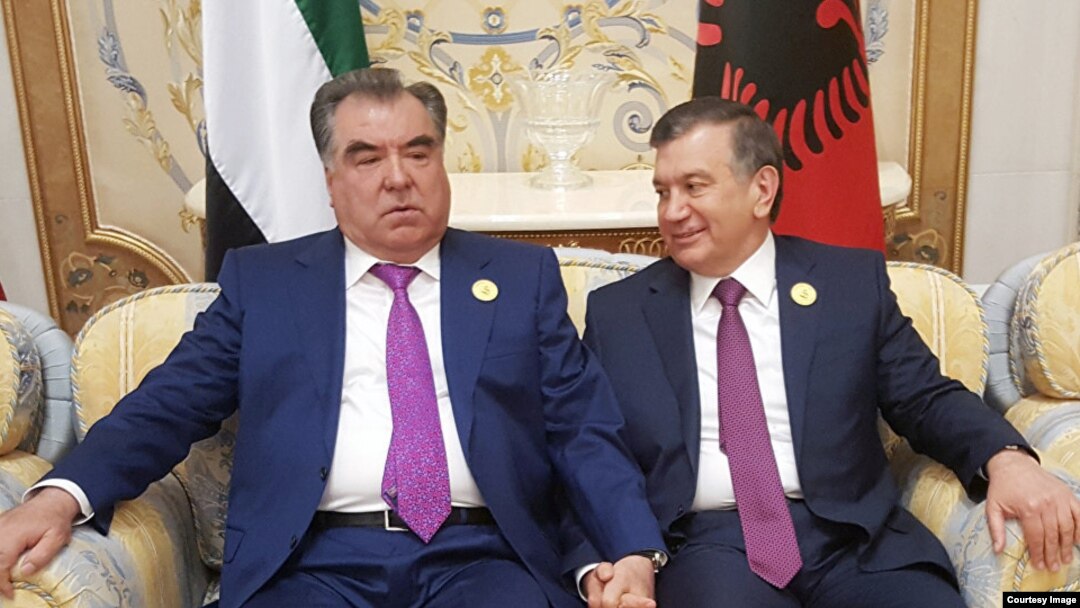 Emomali Rahmon va Shavkat Mirziyoyev, Saudiya Arabistoni, Riyod, 21-may, 2017