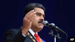 Nicolas Maduro à Caracas, Venezuela, le 4 août 2018.