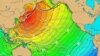 Effects of an earthquake ripple across the Pacific.