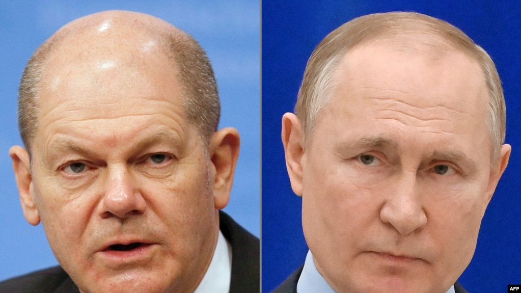 Kancelari Scholz telefonatë me Presidentin Putin, i kërkon nisjen e bisedimeve me Kievin