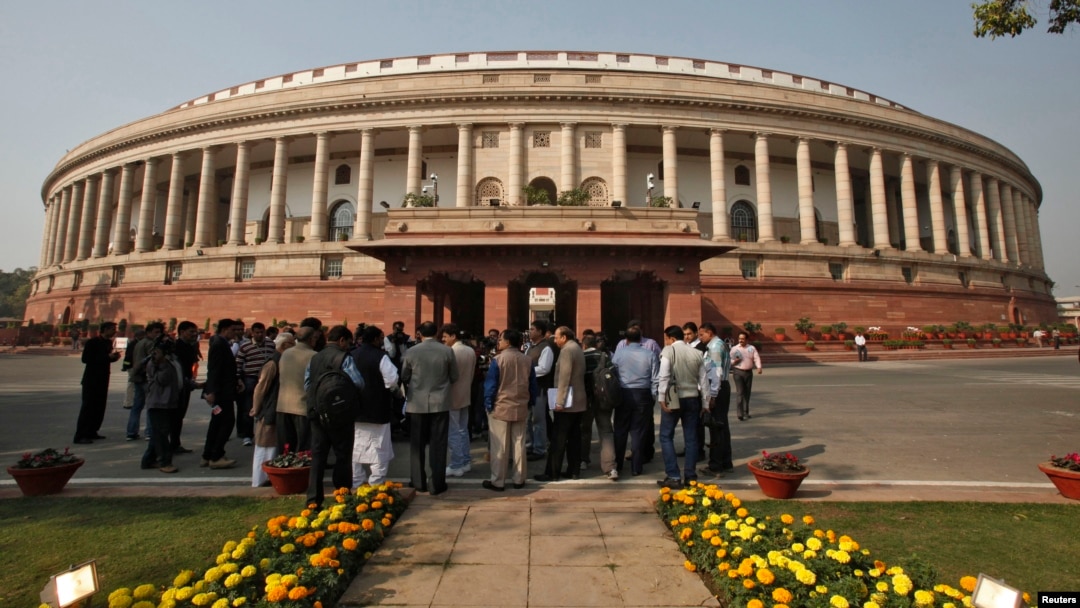 Gedung parlemen India di New Delhi (foto: ilustrasi). 