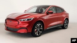 Mustang Mach-E, mobil SUV terbaru produksi Ford Motor Corporation yang juga dipasarkan di China (foto:dok).