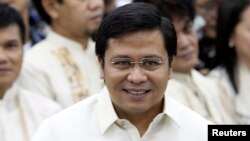 Senator Jinggoy Estrada, putra mantan presiden Joseph Estrada.