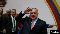 Diosdado Cabello, Presidente de la Asamblea Nacional Constituyente de Venezuela, dijo al concluir un acto oficial que la apuesta electoral del año son las parlamentarias y no las presidenciales.