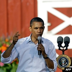 Obama na skupu u Dekoru u Ajovi