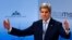 U.S. Secretary of State John Kerry delivers a speech at the Munich Security Conference in Munich, Germany, Feb. 13, 2016. 