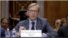 U.S. Special Representative for Iran Brian Hook testifies at a Senate Foreign Relations Committee hearing about U.S. policy on Iran, Oct. 16, 2019. (Screen grab of Senate foreign relations committee live stream)