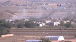 Kurdos en Kobani