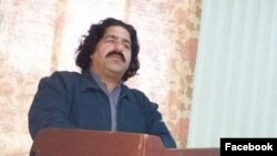 پشتون تحفظ موومنٹ کے رہنما علی وزیر، فائل فوٹو