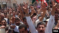 Las protestas en Jordania fueron organizada por la principal fuerza de oposición, el Frente de Acción Islámica (FAI), tras la oración en las mezquitas.