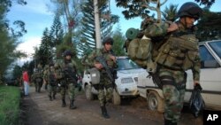 Las Fuerzas Militares continuarán las operaciones contra el terrorismo y el narcotráfico en las zonas de influencia de las FARC.